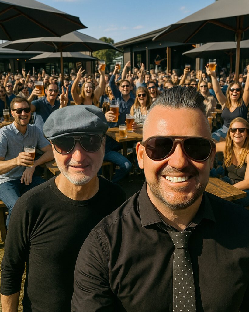 The TJ Show duo and band echuca